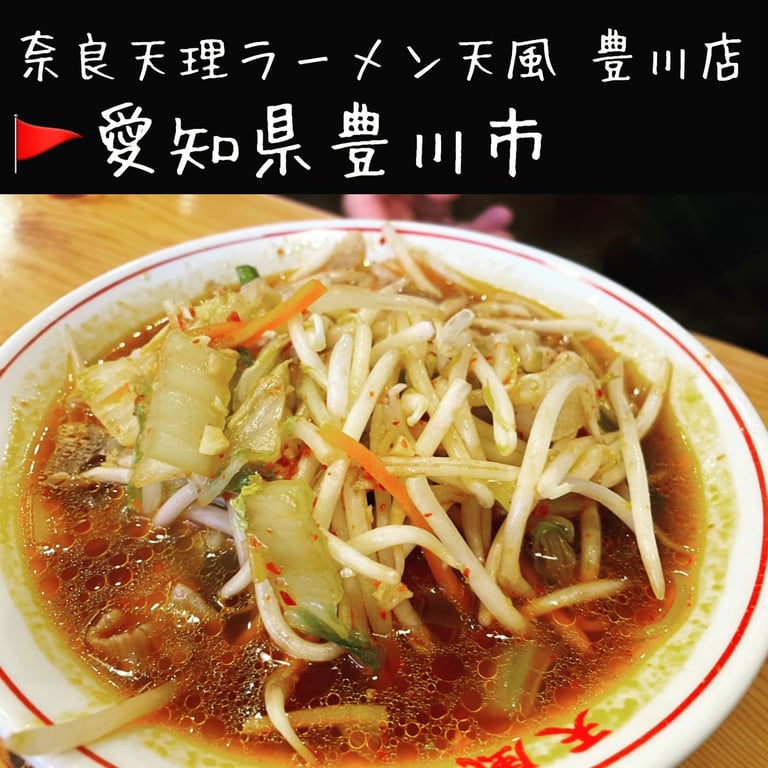 奈良天理ラーメン 天風 豊川店