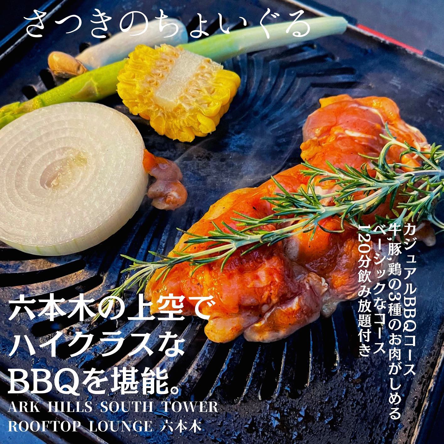 ARK HILLS SOUTH TOWER ROOFTOP LOUNGE ~六本木BBQビアガーデン~
