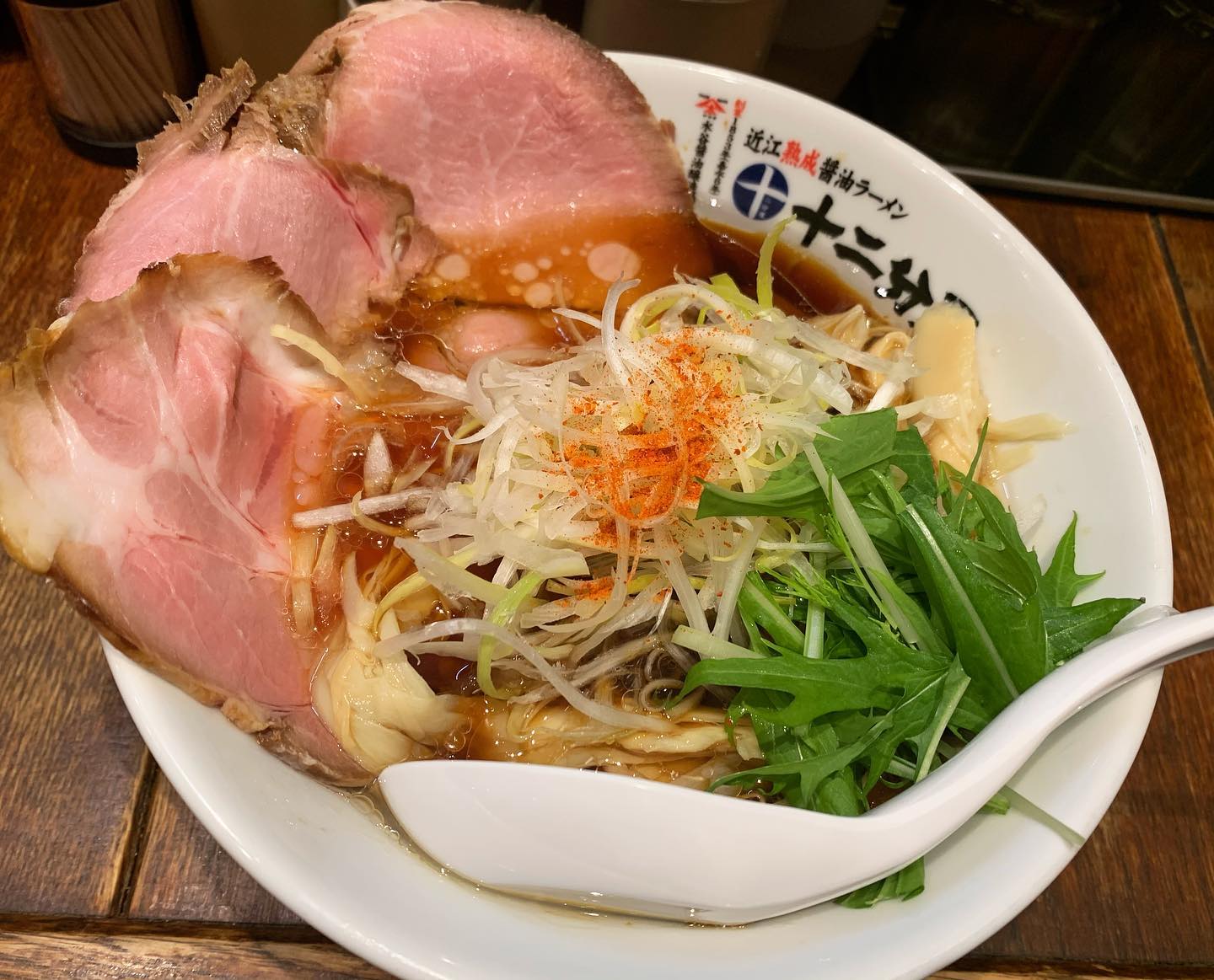 近江熟成醤油ラーメン 十二分屋 早稲田店