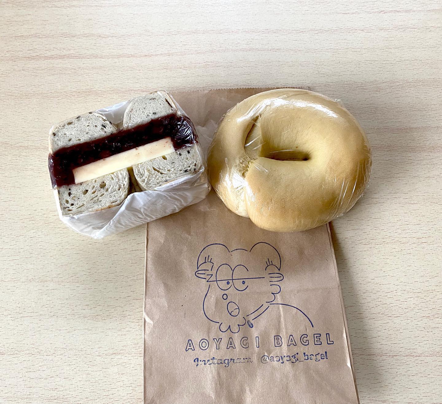 あおやぎベーグル
