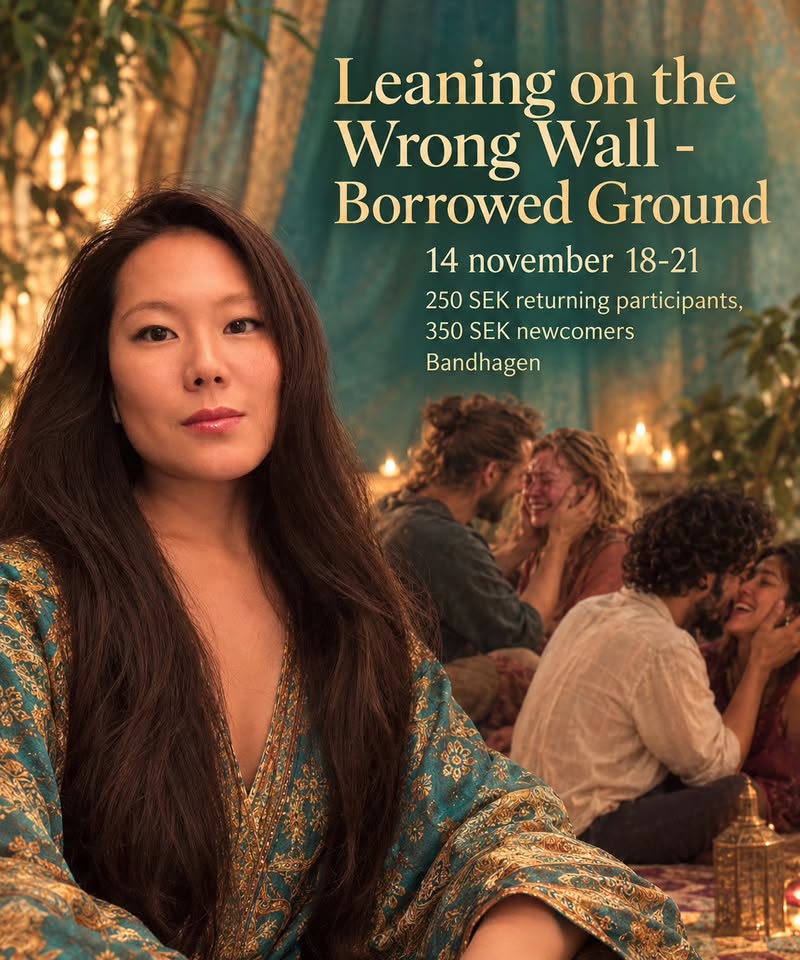 LEANING ON THE WRONG WALL — THE BORROWED GROUND
