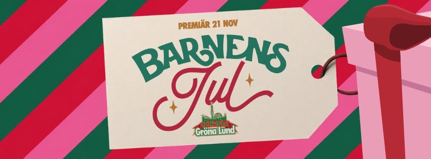 BARNENS JUL PÅ GRÖNA LUND 🎄✨