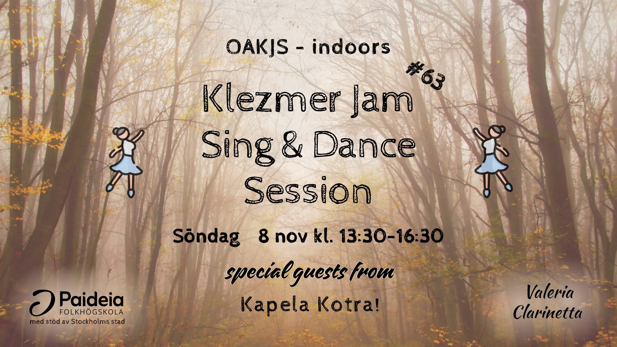 Klezmer "Jam, Sing & Dance" Session - OAKJS #63
