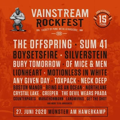 Vainstream 2020: Bandbestätigungen von Format