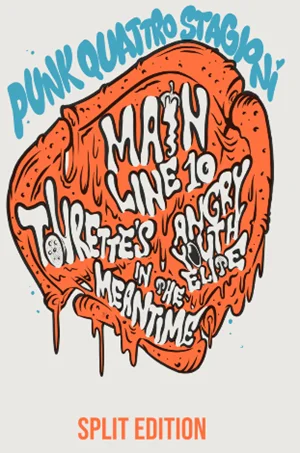 Main Line 10 / Angry Youth Elite / Tourette's / In the Meantime - Punk Quattro Stagioni: Split Edition (2024, Dr. Skap Records)