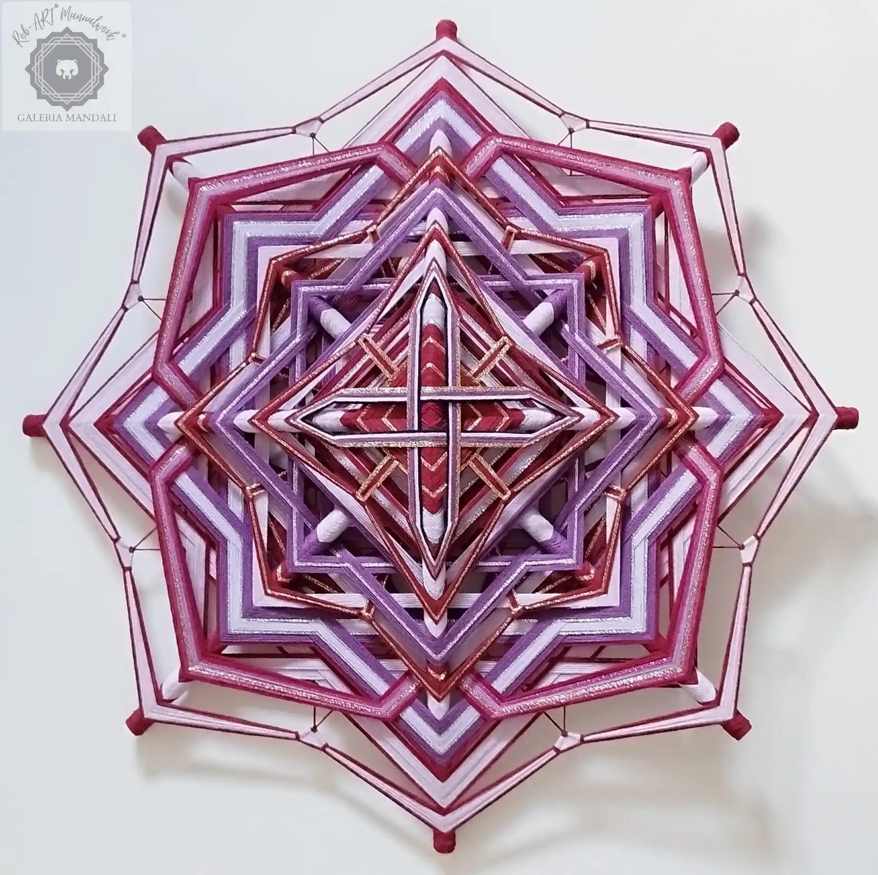 MANDALA - ŻYWIOŁY - METALU I OGNIA