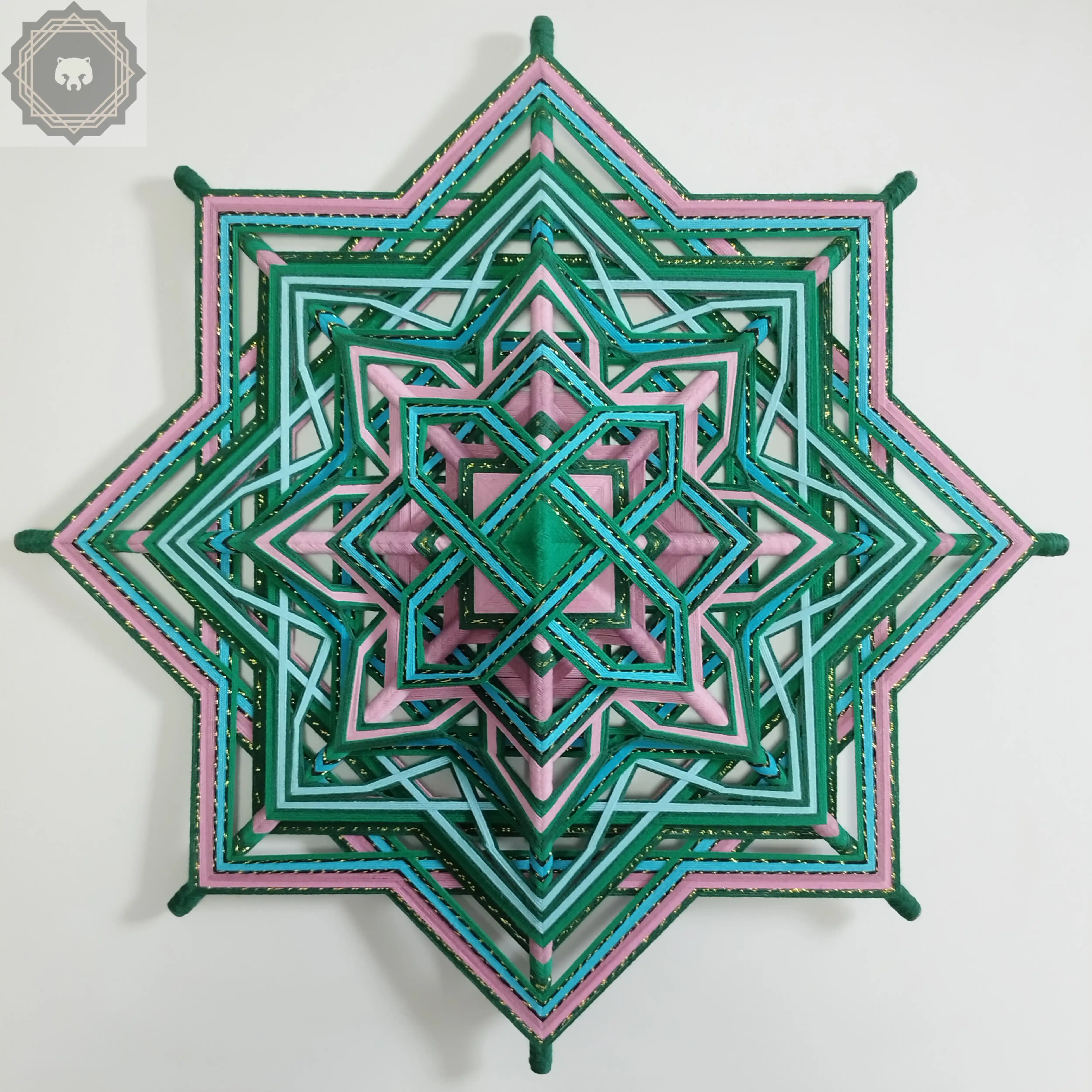 MANDALA - ŻYWIOŁY - DRZEWA I WODY  