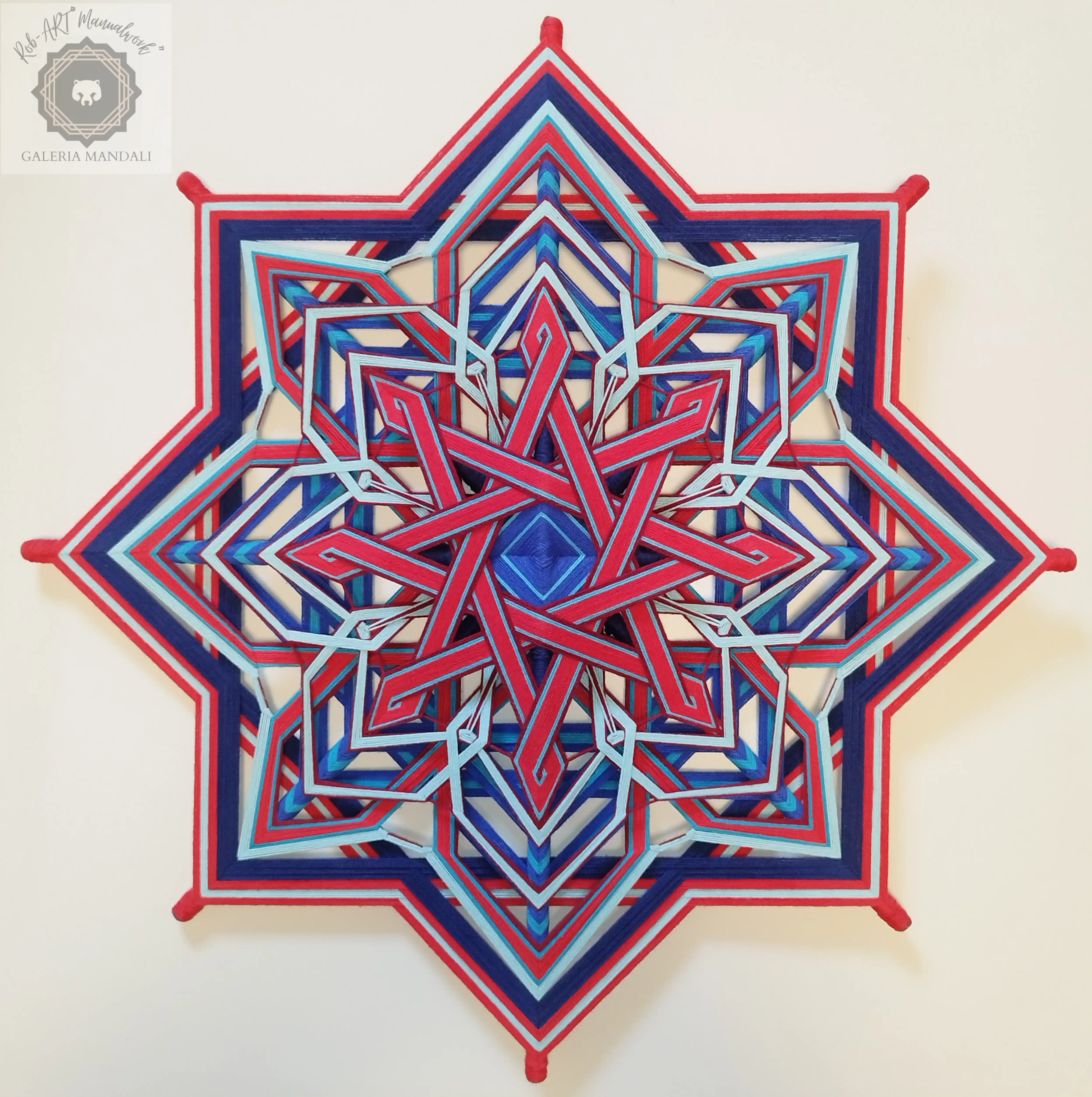 MANDALA - ŻYWIOŁY - OGNIA I WODY