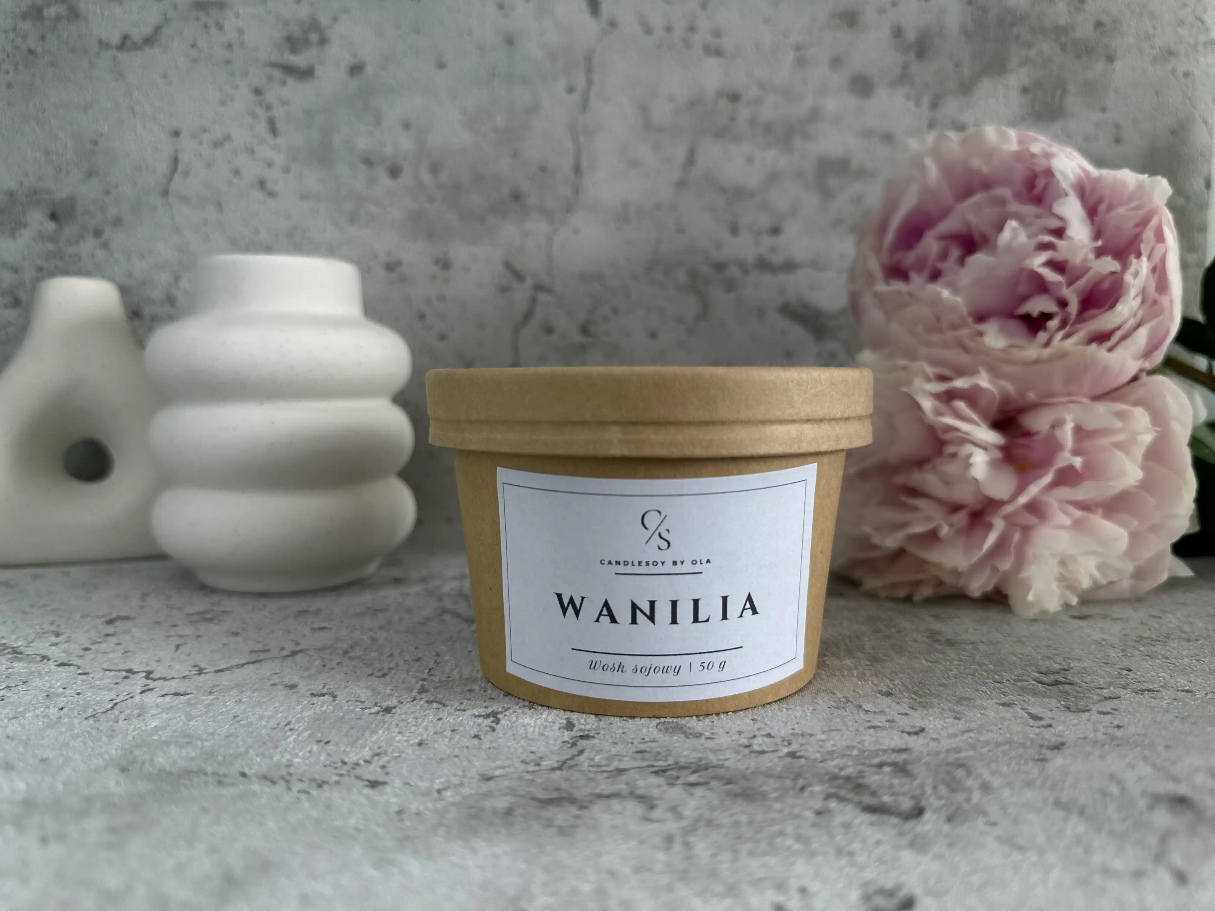 Wosk do kominka Wanilia 50 gram