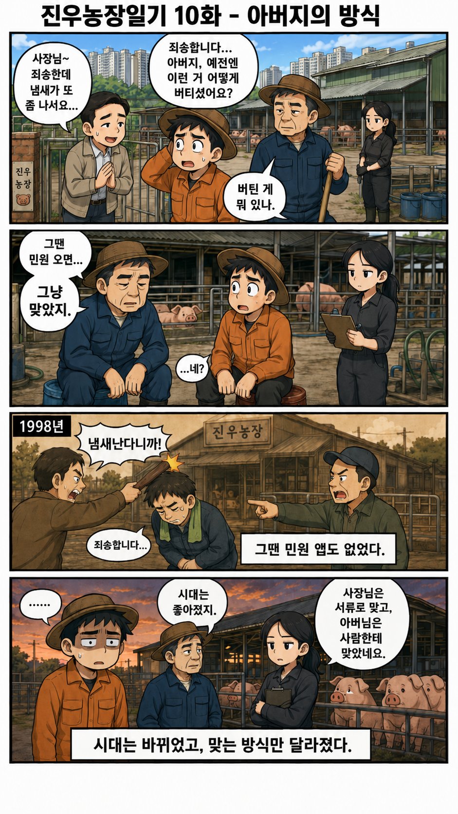 진우농장일기 10화 - 아버지의 방식