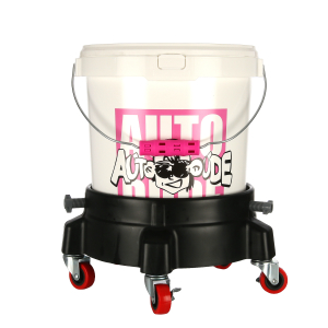 Pesuämpärin alusta Grit Guard Bucket Dolly - MUSTA