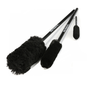 Vanneharjasetti Wheel Woolies 3 Piece Wheel Brush Kit