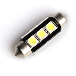 Spollampa 3 LED (39 mm), 120 lm (2 st)
