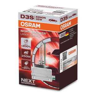 Xenonlampa Osram Xenarc Night Breaker Laser +200%, D3S