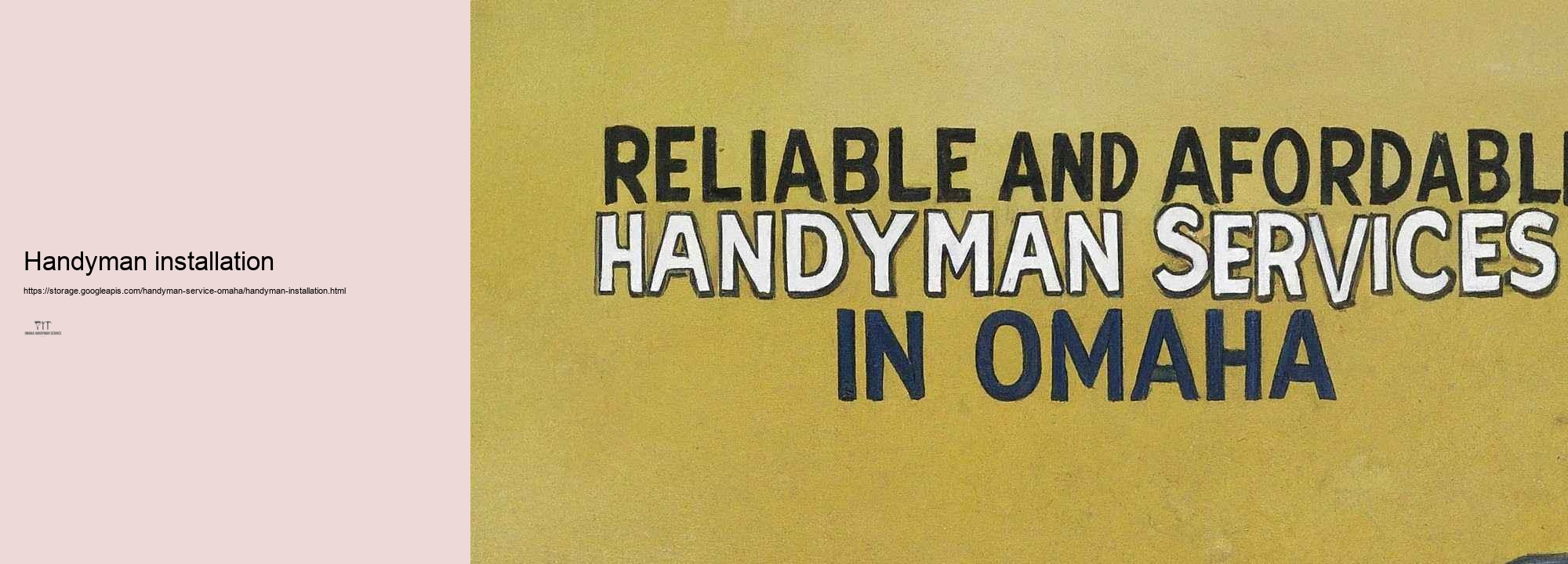 Why Choose Our Omaha Handyman Service provider for Your Home Solutions?