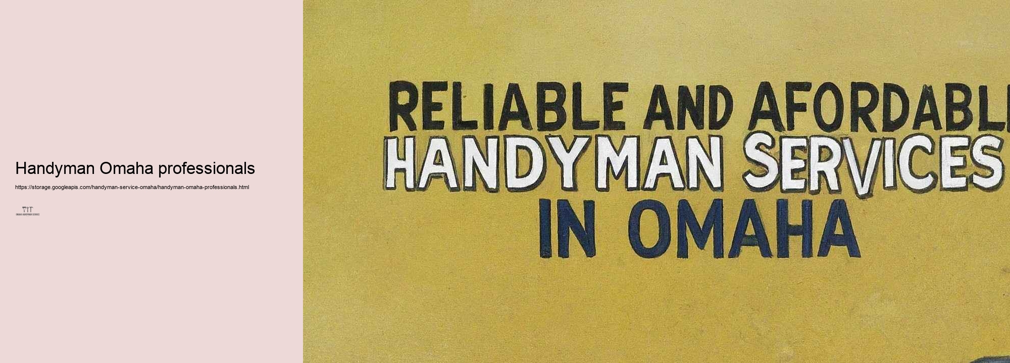 Why Select Our Omaha Handyman Solutions for Your Home Repair works?