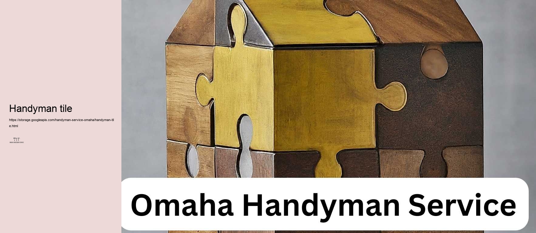 Handyman tile