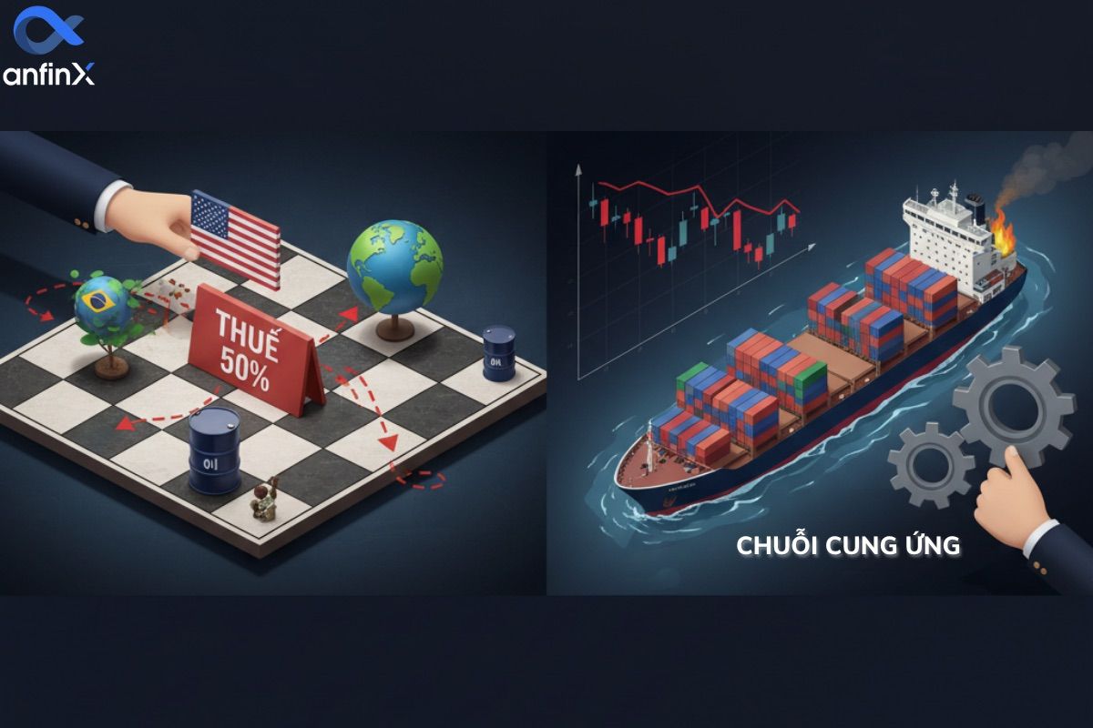 Mỹ áp thuế 50% và nút thắt chuỗi cung ứng