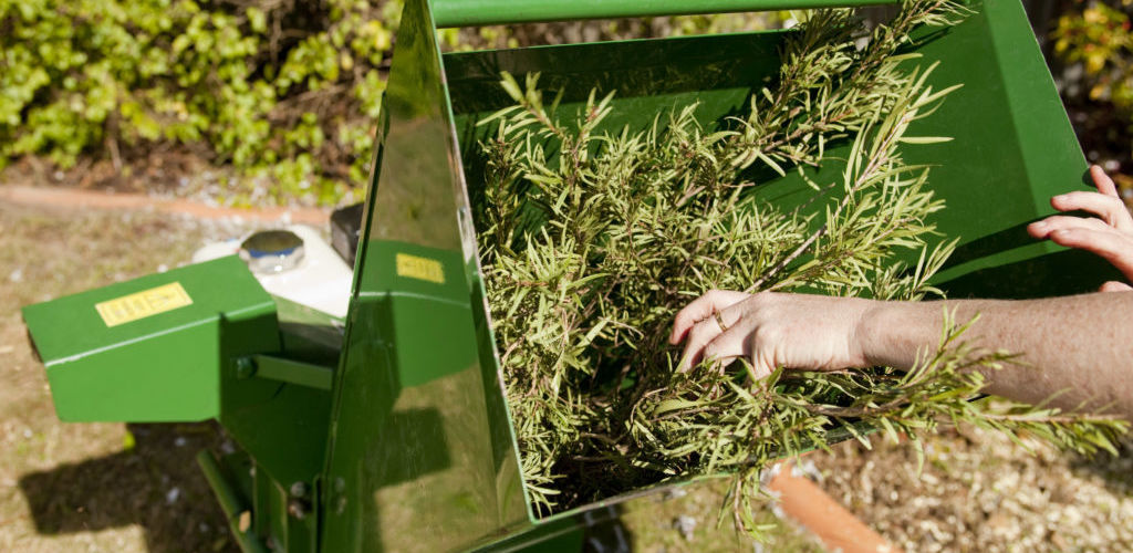 Feeding Chute of wood chipper