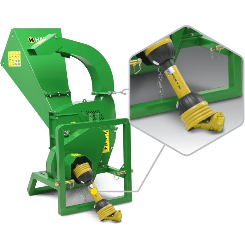 C13 PTO Wood Chipper for the EU