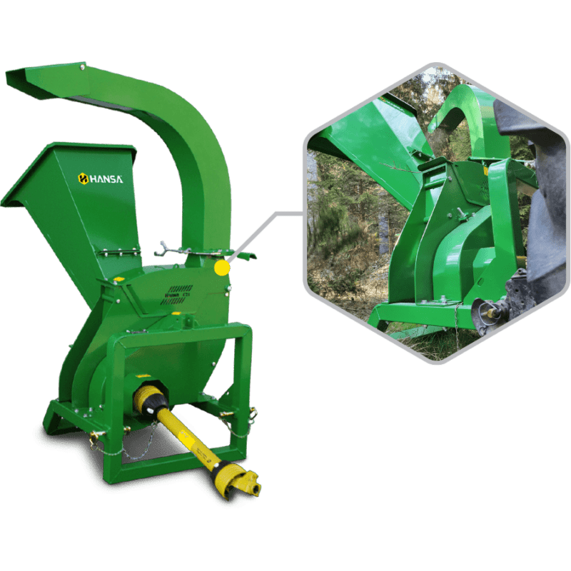 C21 PTO Wood Chipper in Green