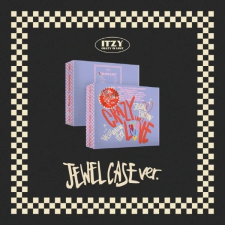 ITZY 1st Album [CRAZY IN LOVE] (JEWELCASE Ver.) by ITZY - Album Cover