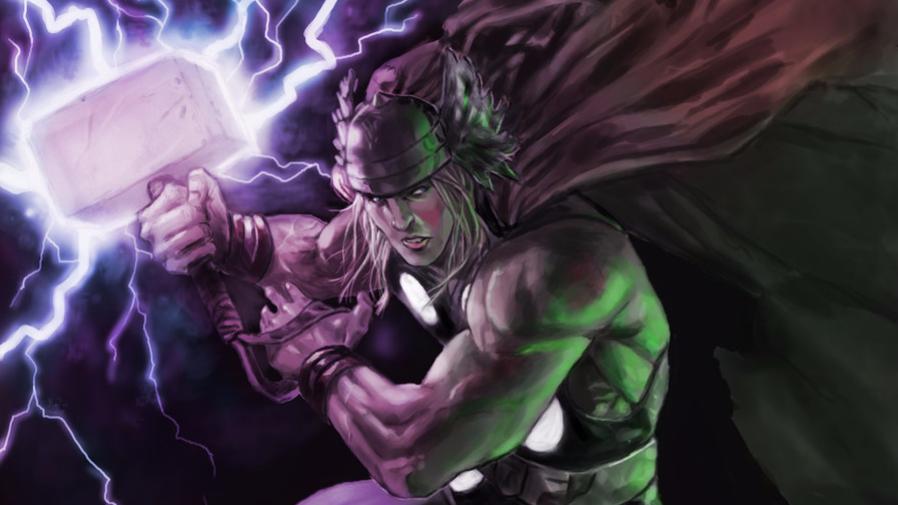 Thor là con trai của thần Odin và nữ thần nào?