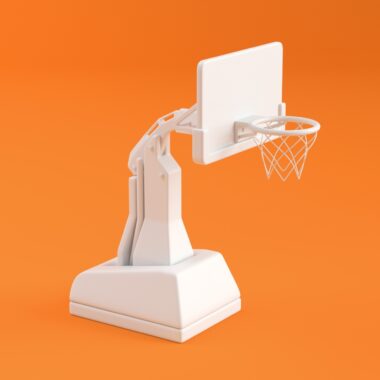 45 arena basketball net