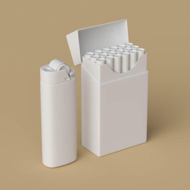 Cigarettes and lighter