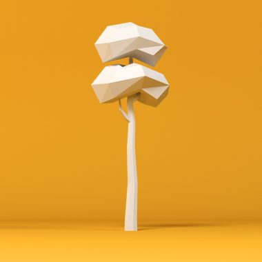 Low poly tree 1