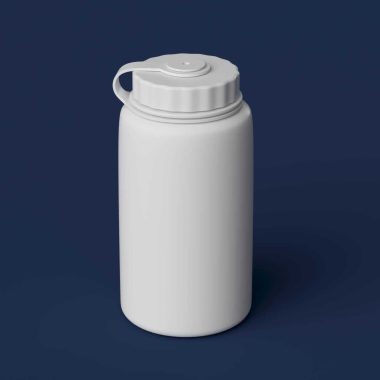 Plastic water bottle