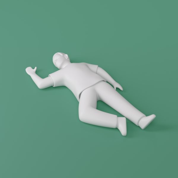 3D 13 Dead Man Model | The Happy Toolbox