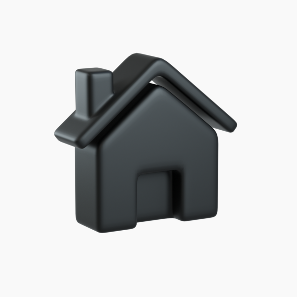 3d house icon