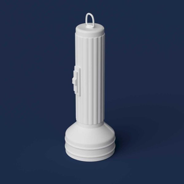 3D Flashlight Model | The Happy Toolbox