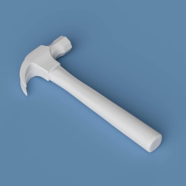3D Hammer Model | The Happy Toolbox
