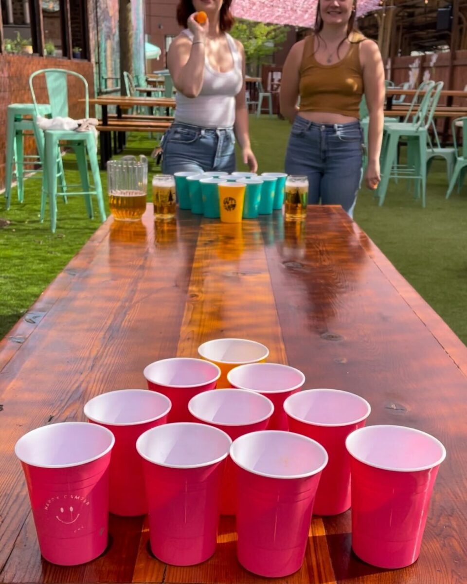 beer pong