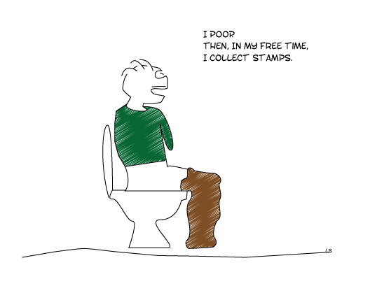 I Poop, satirical cartoon about family. I Poop, satirical cartoon about family.