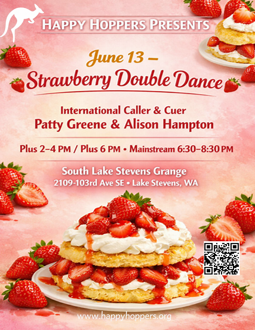 Flyer for Strawberry Double Dance