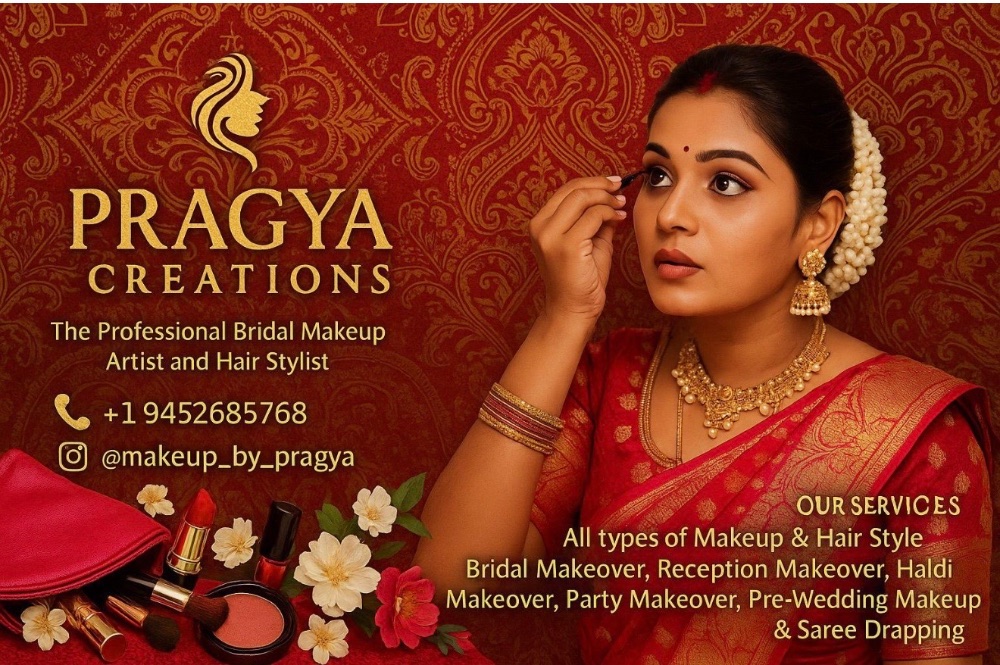 Makeup by Pragnya & Saree Draping