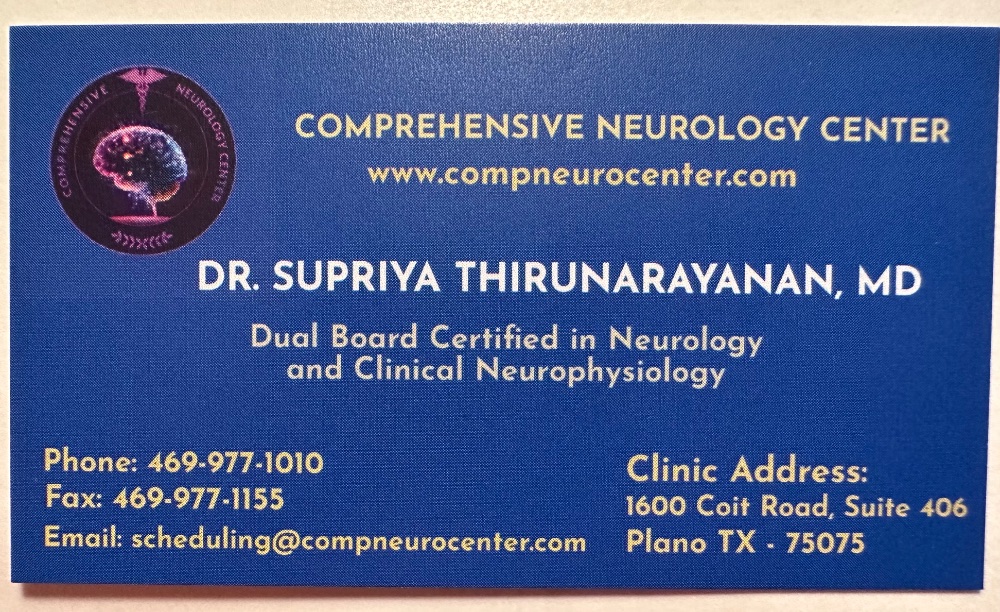 Dr. Supriya Thirunarayanan, MD