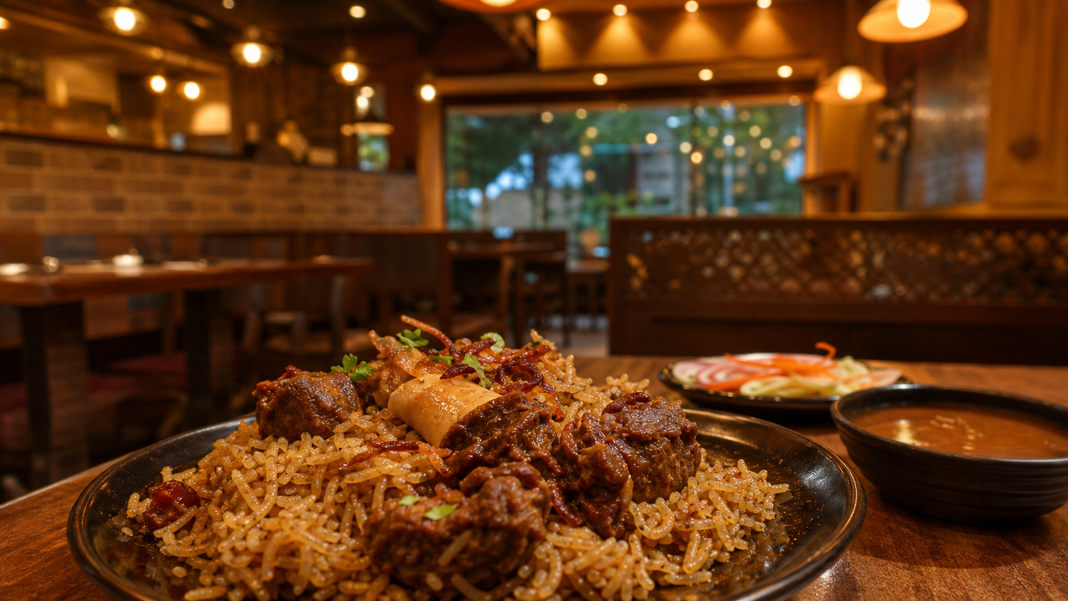 Curry Mutton Fried Rice