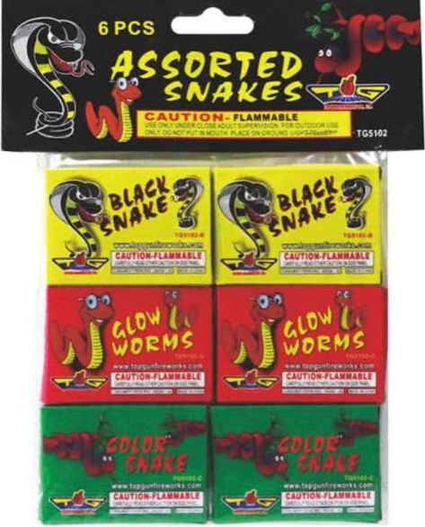 Color Snakes (6 Pack)