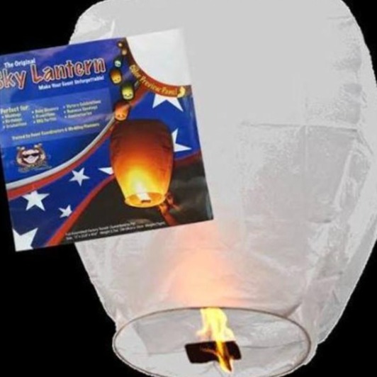 Sky Lantern Flag