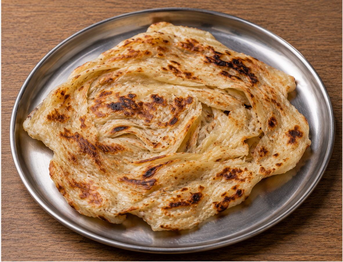 Plain Parotta (No Salna)