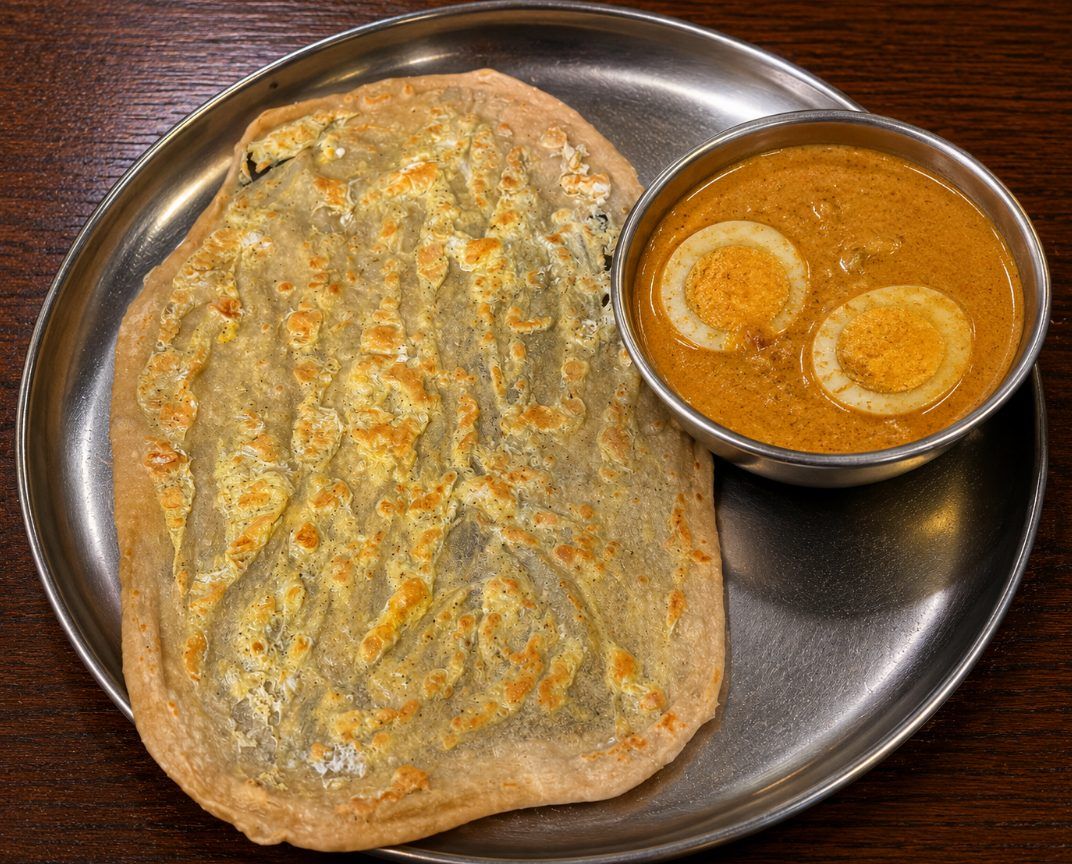 Ceylon Egg Veechu with Egg Salna (1 Pc)