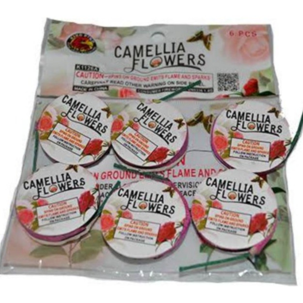 Camellia Flower (6 pack)
