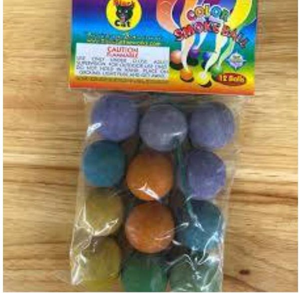 Color Smoke Balls (12 Pack)