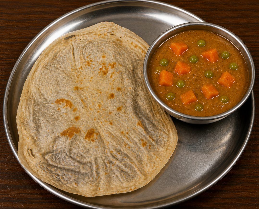 Ceylon Veechu with Veg Salna (1 Pc)