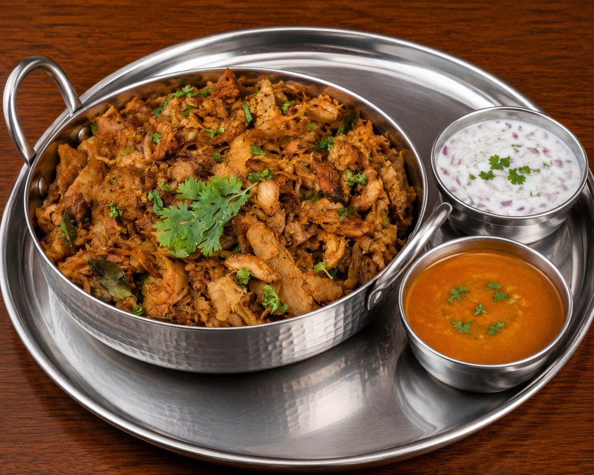 Mutton Kothu Parotta