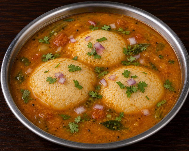 Sambar Idli (3 Pcs)